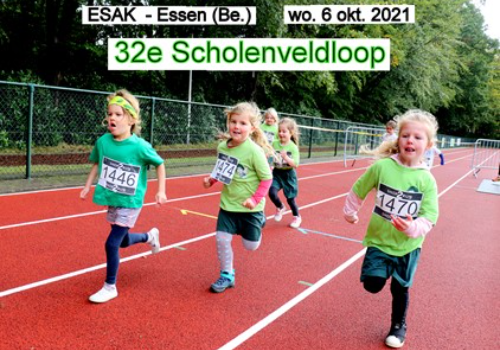 Prachtige foto's van onze 32e scholenveldloop staan online.