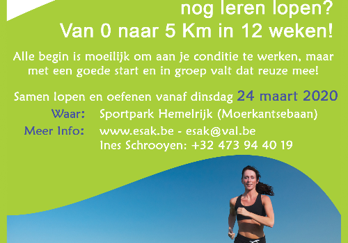 Leer nog voor de zomer 5 Km lopen