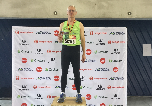 2 gouden en 1 zilveren medaille op BK indoor voor masters.