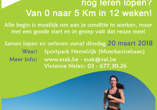 Start to Run van 0 naar 5 Km