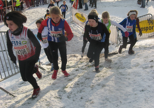 Cross te Hulshout op 3 januari 2010