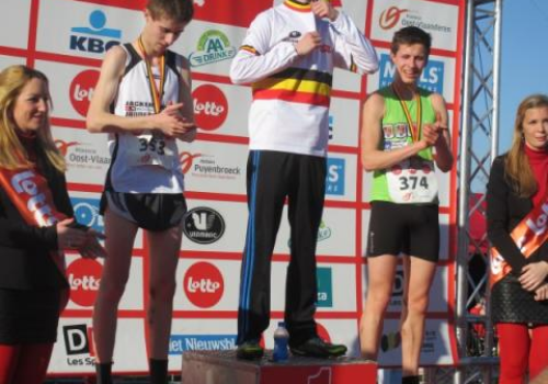 Manuel brons op BK veldlopen!